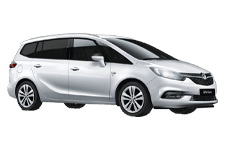Van Hire Antrim - Vauxhall Zafira 7-Seater - Minibus hire Antrim